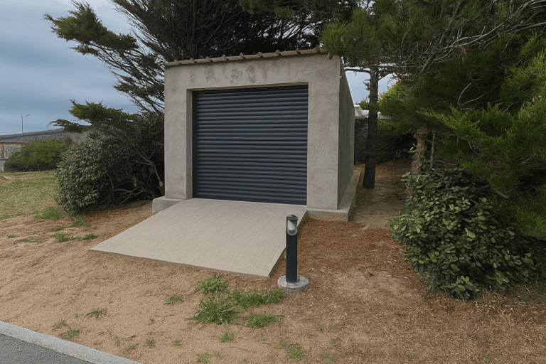 Travaux de garage en Normandie par AMS Terrassement